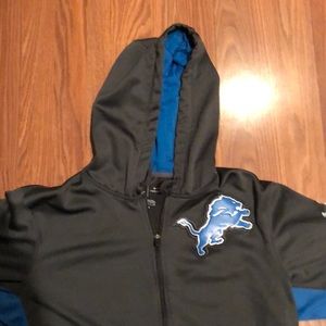 NFL - Lions Medium zip hooded sweatshirt
